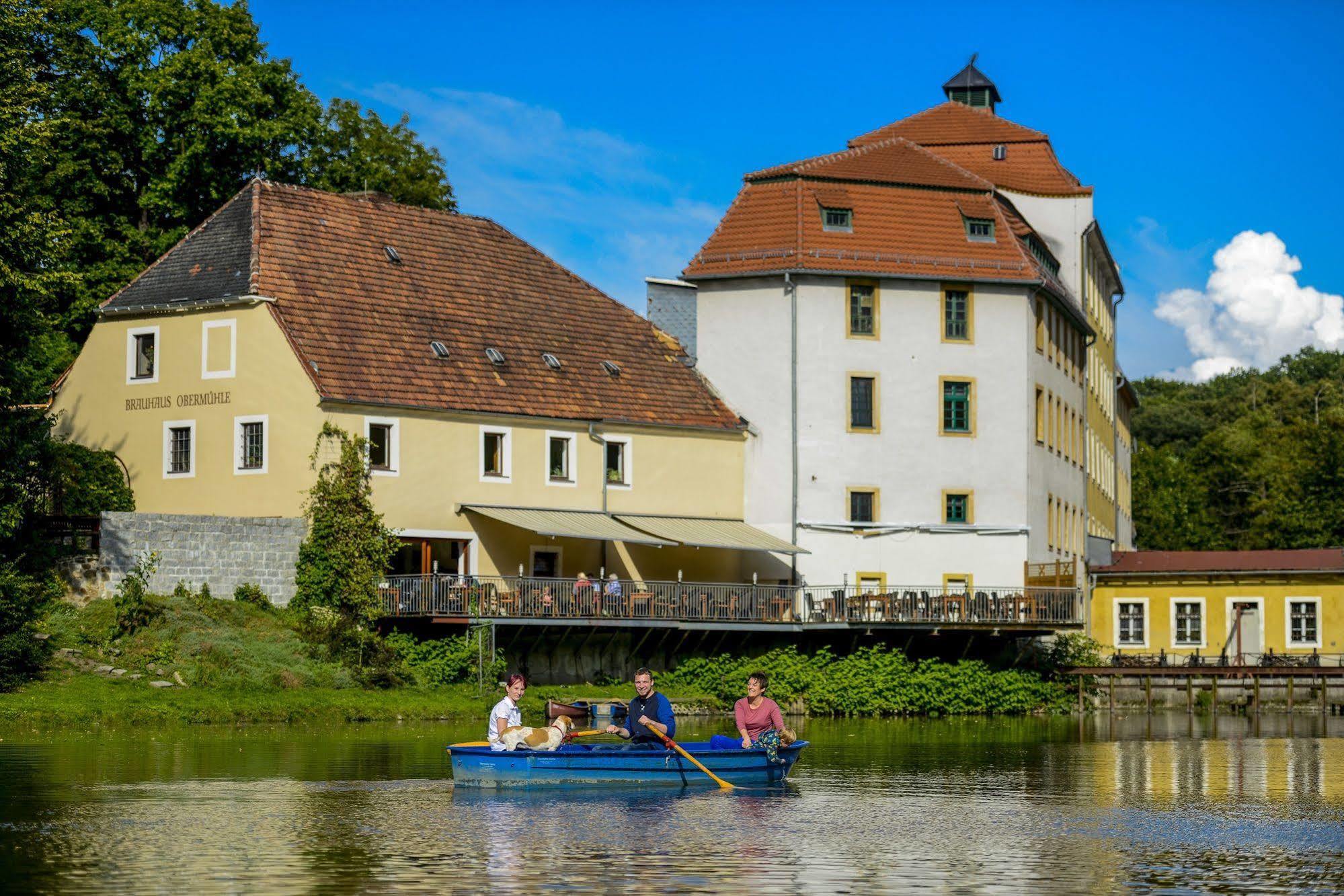 Hotel Obermuehle Görlitz Exterior foto